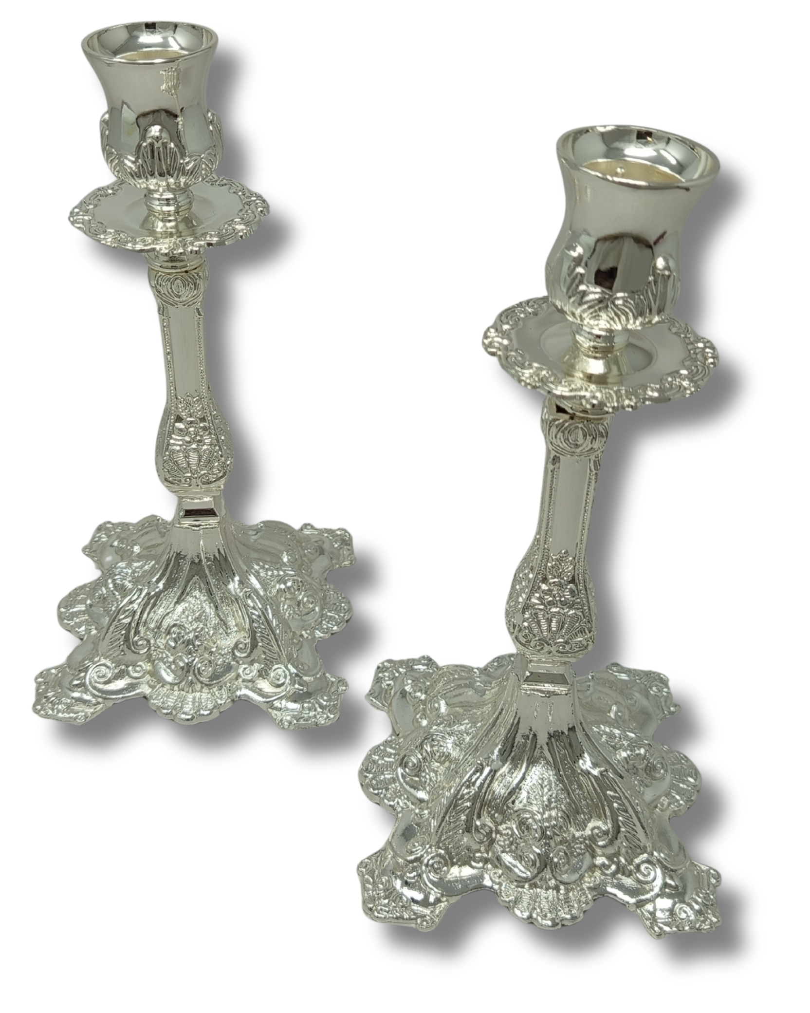 Candelabro Elegantes para Shabat 20cm Tiferet Yerushalaim 12286