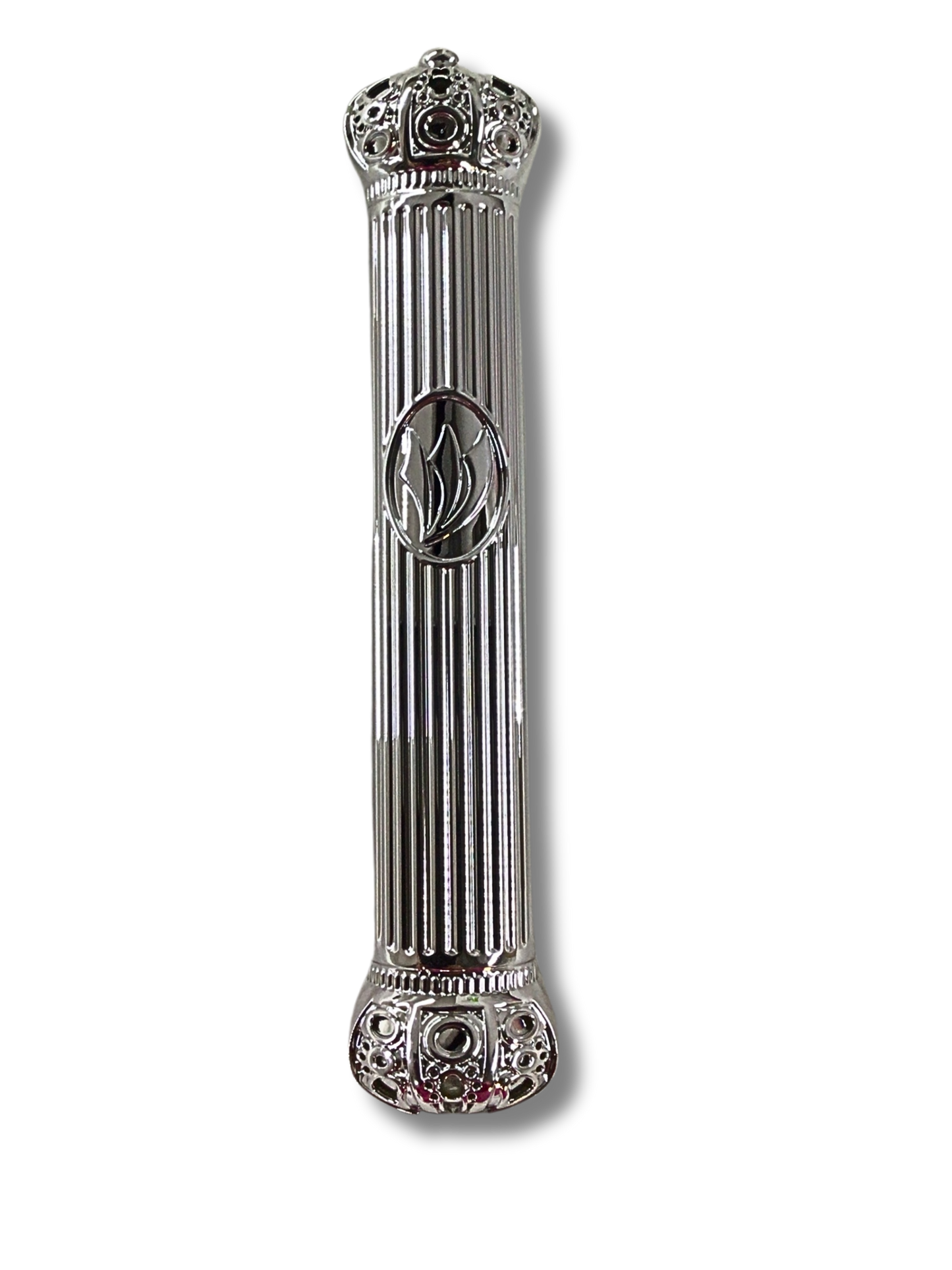 Estuche para mezuza plástico con corona 22541