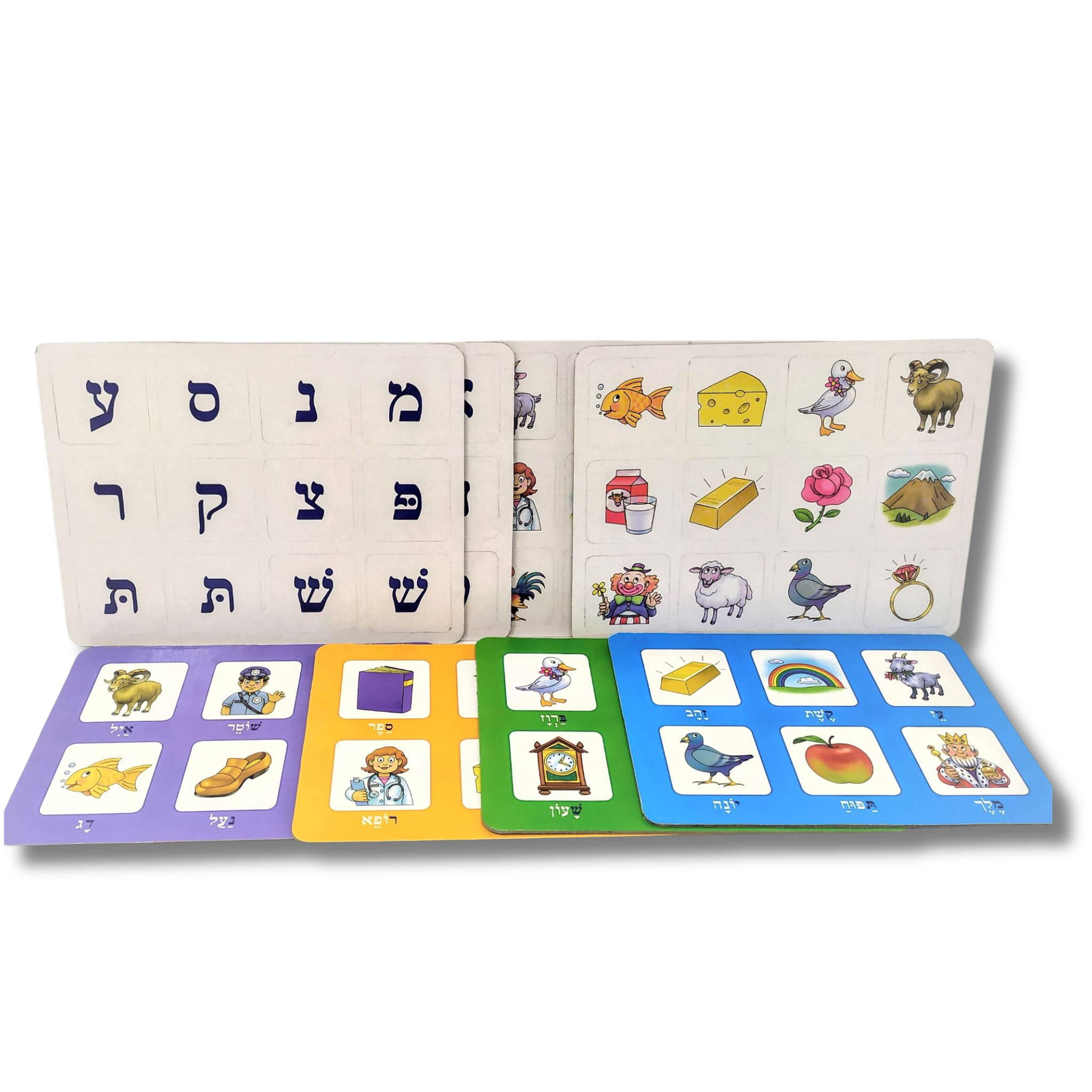 Juego de memoria Alef Bet. 08377