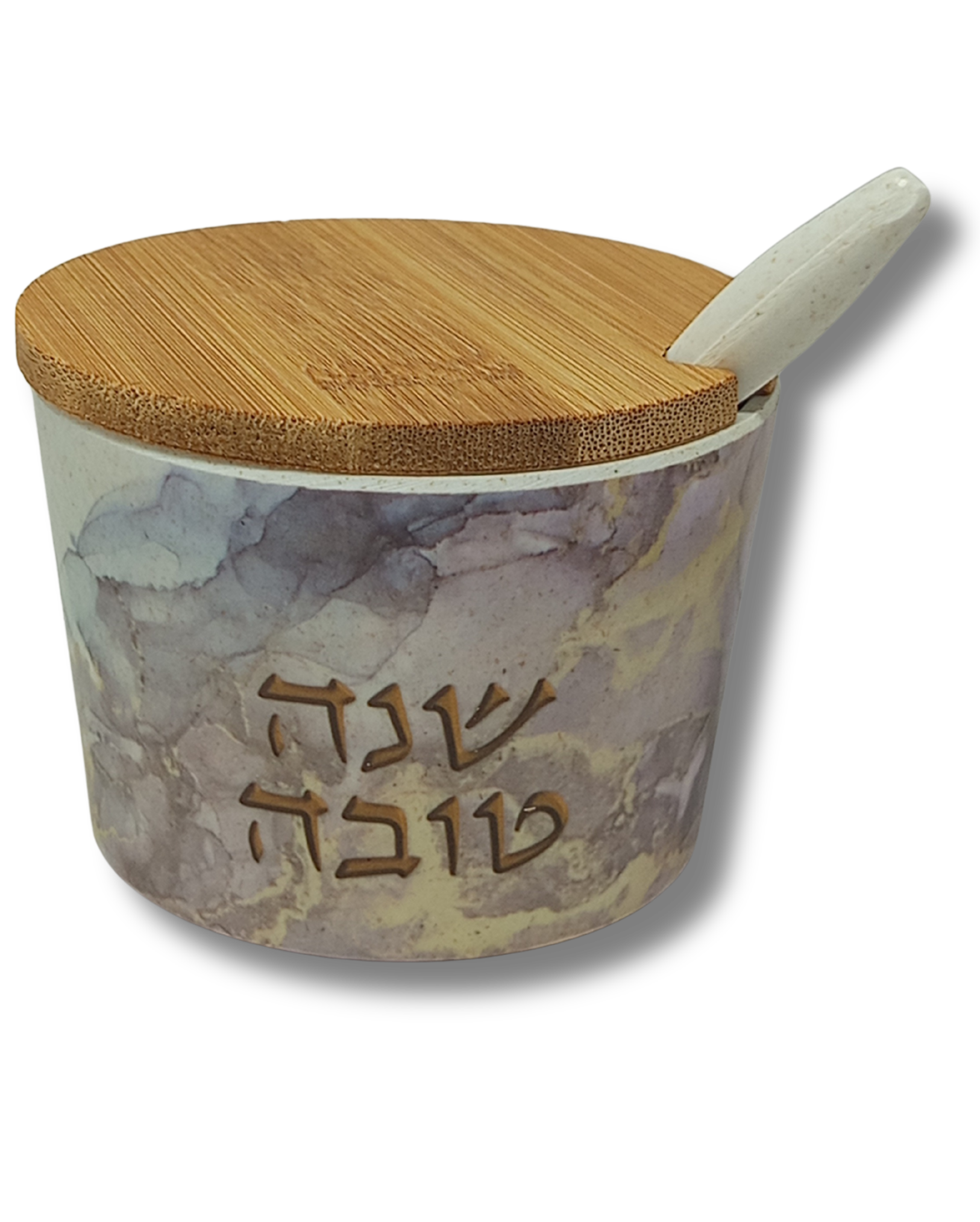 Mielera de melamina "Shana Tovah" – 6.5 cm, 81537