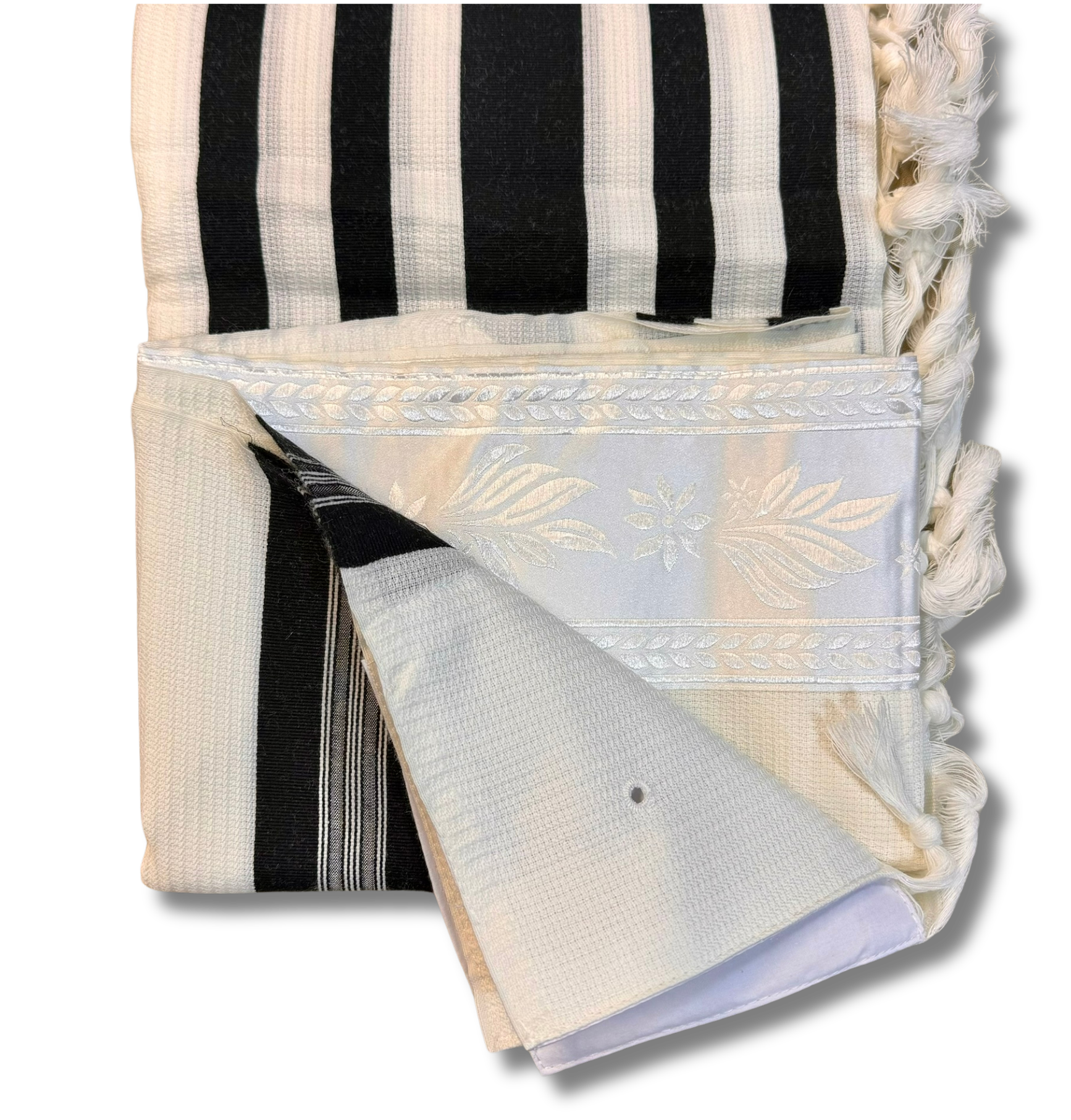 Talit Gadol LANA Antideslizante Talla 70 Negro TY