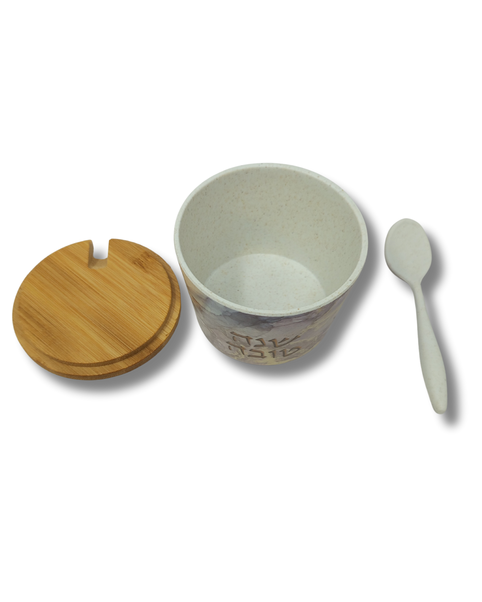 Mielera de melamina "Shana Tovah" – 6.5 cm, 81537
