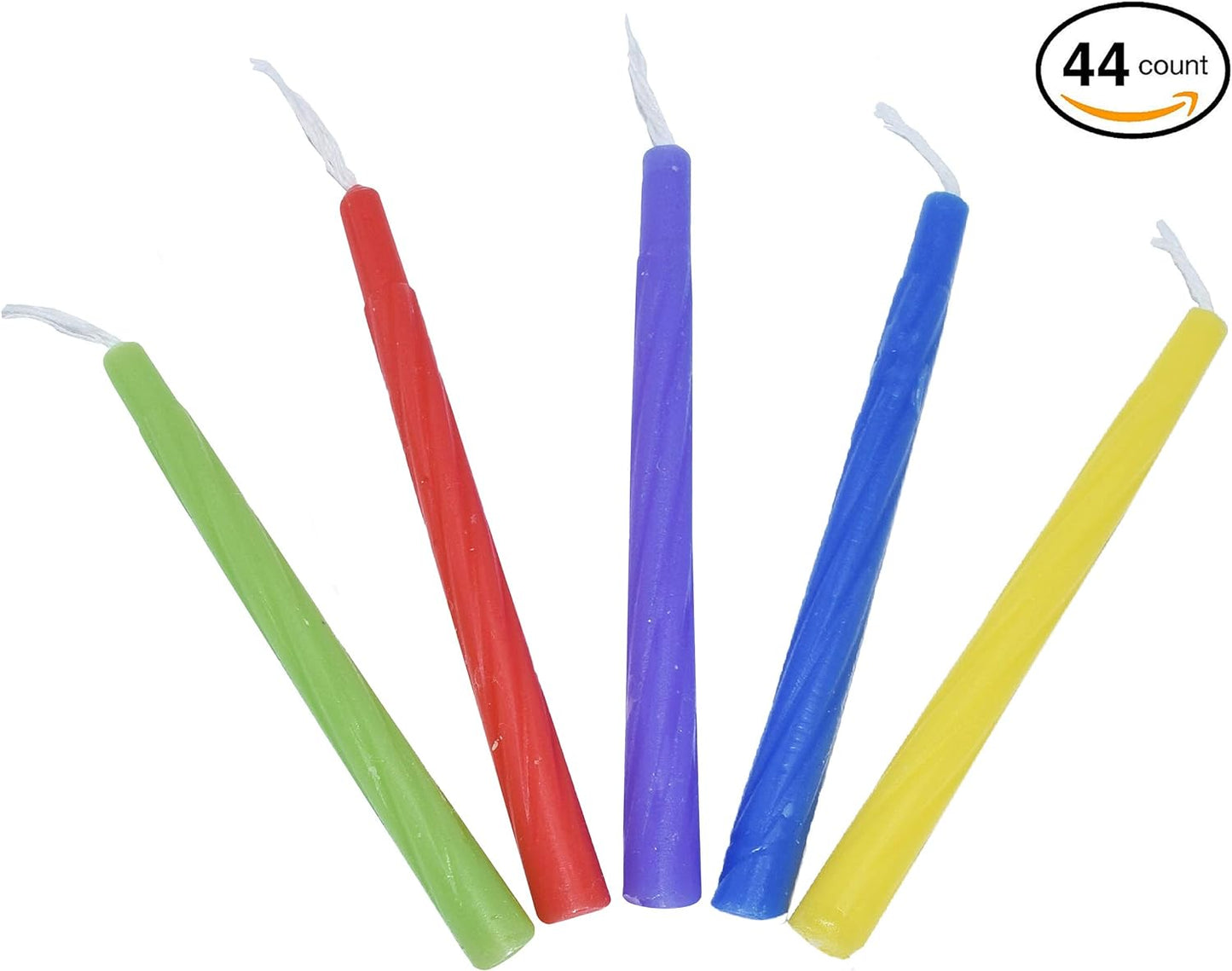 Colored Hanukkah candles 28001