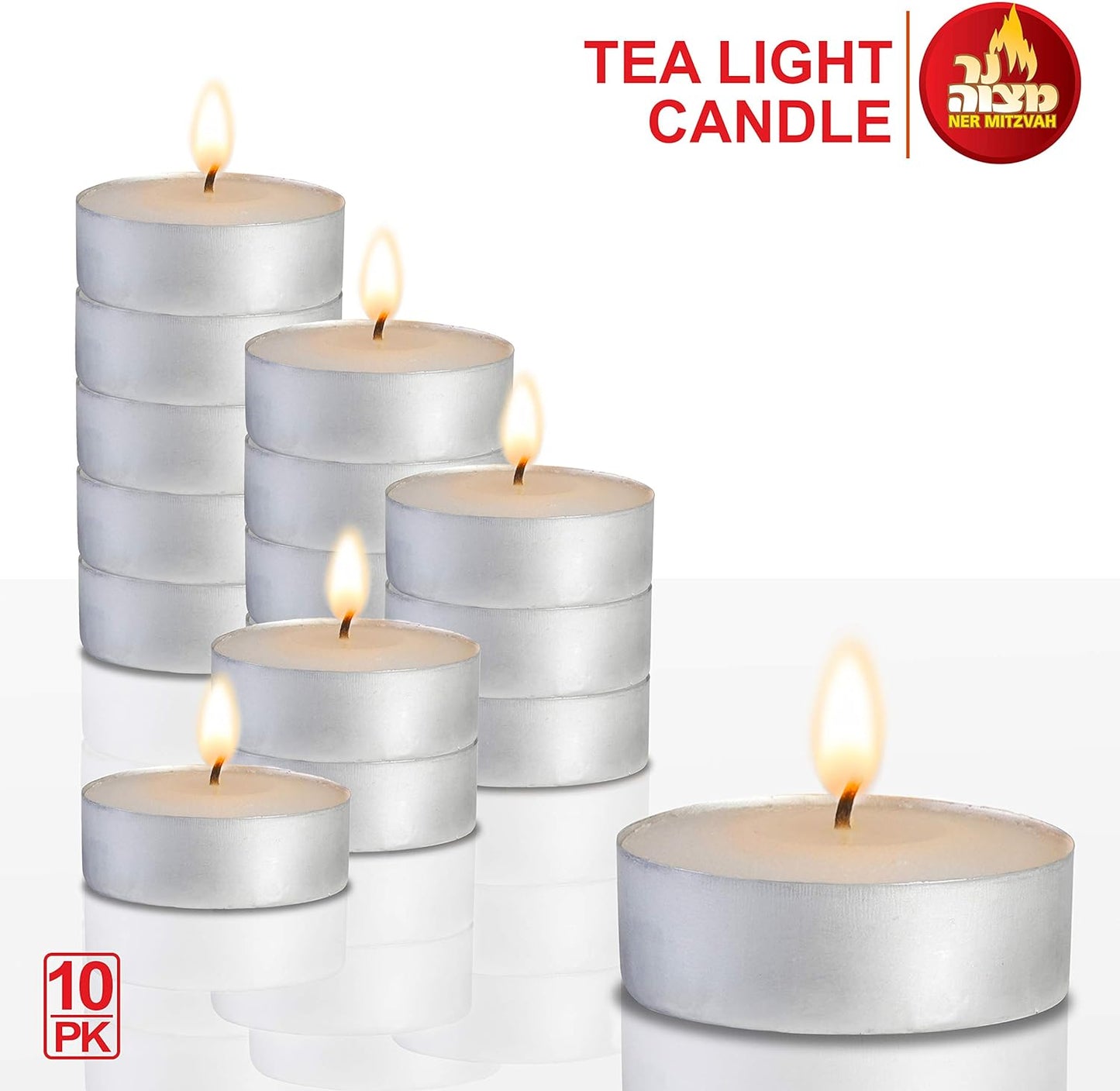 Velas tealight (paq. de 10) 28058