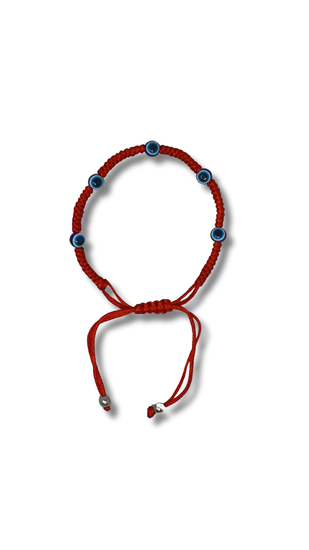 Pulsera hilo rojo 5 ojitos 101101