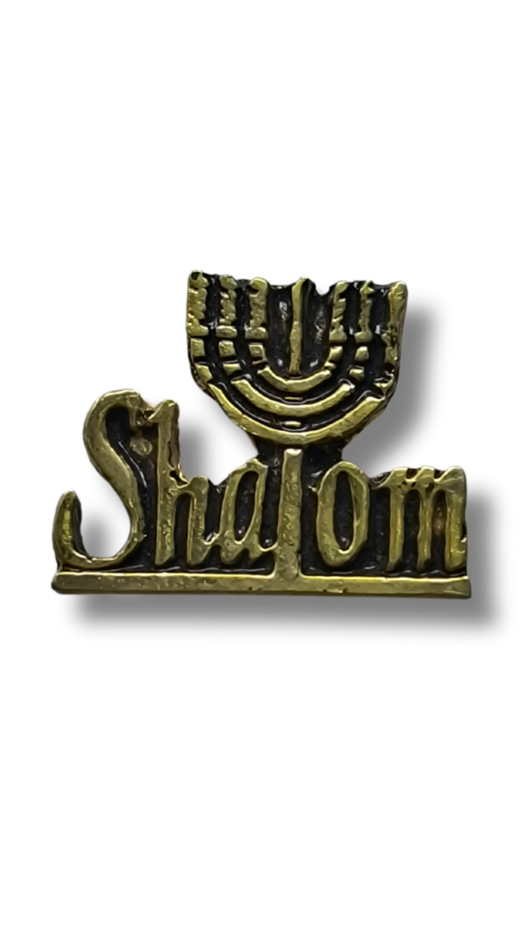 Pin Menora Shalom 11277
