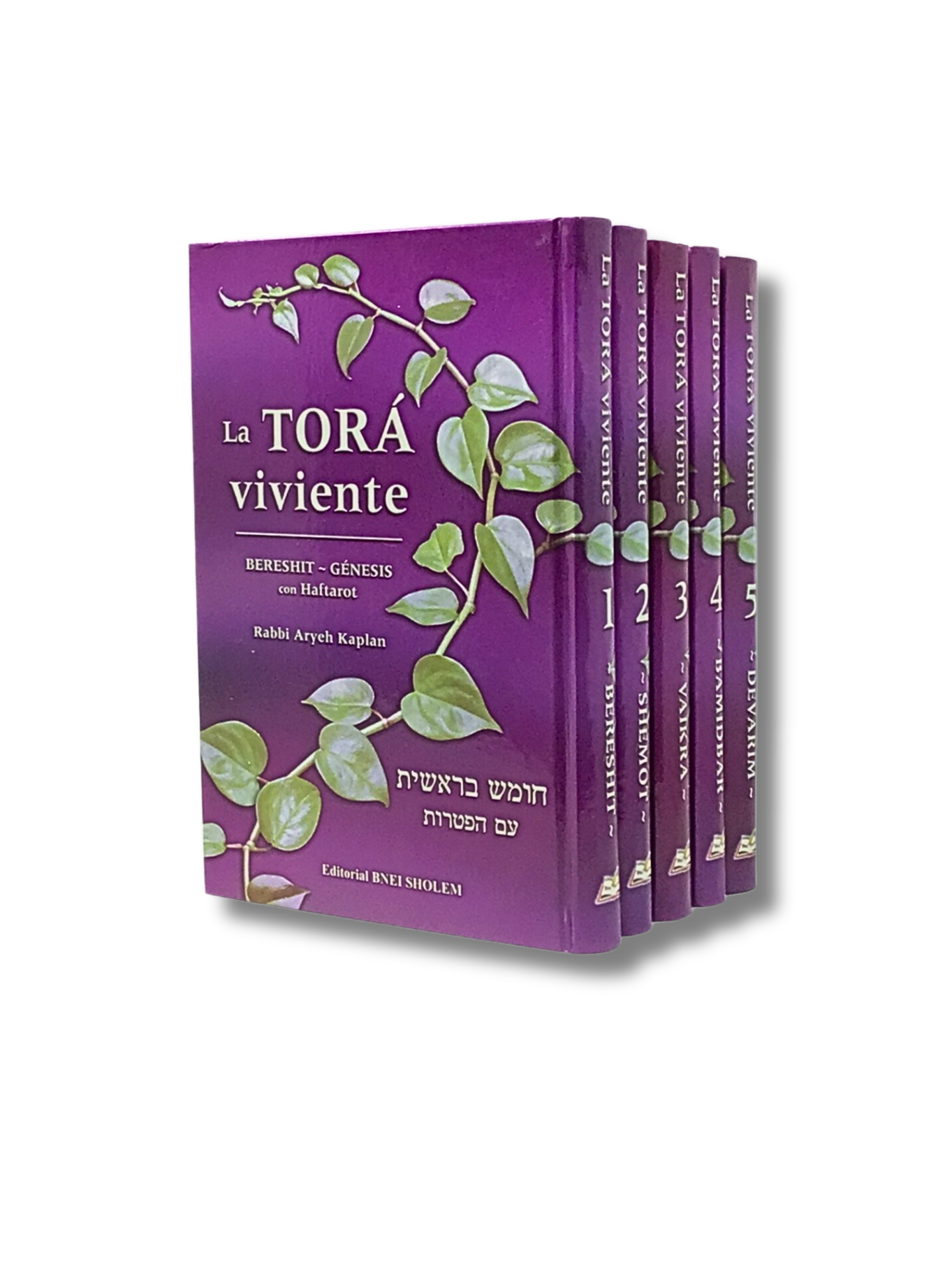 La Tora Viviente (Juego 5 Tomos)