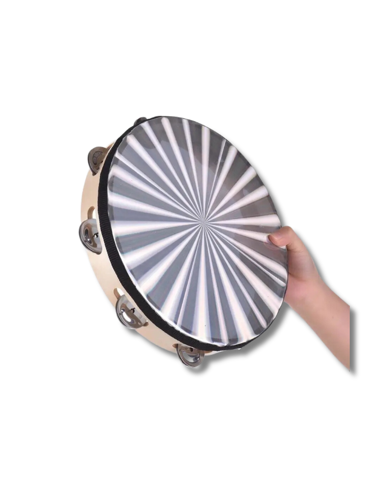 Wooden Tambourine 20cm 11654