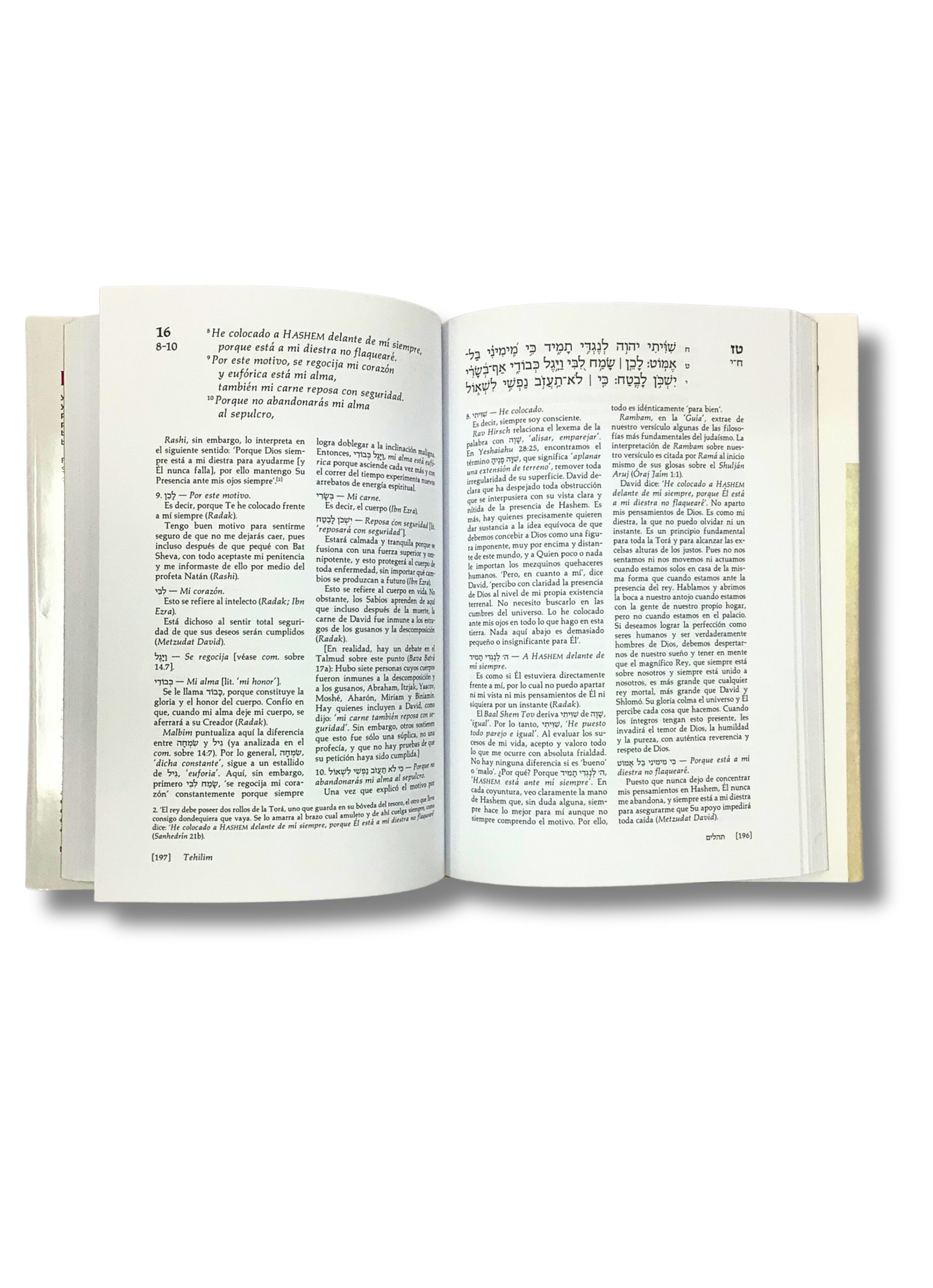 Salmos Tehilim Artscroll tomo 1 Salmo 1-30 hebreo español y comentarios