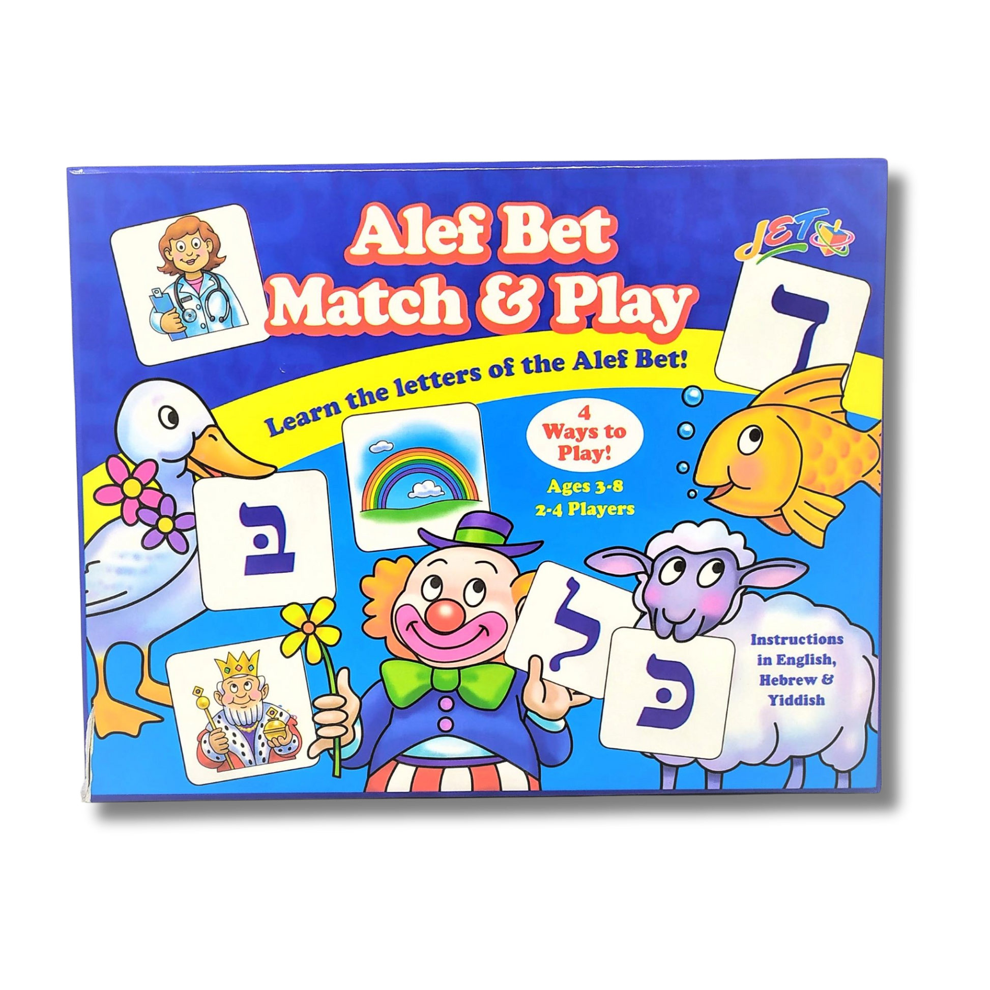 Juego de memoria Alef Bet. 08377