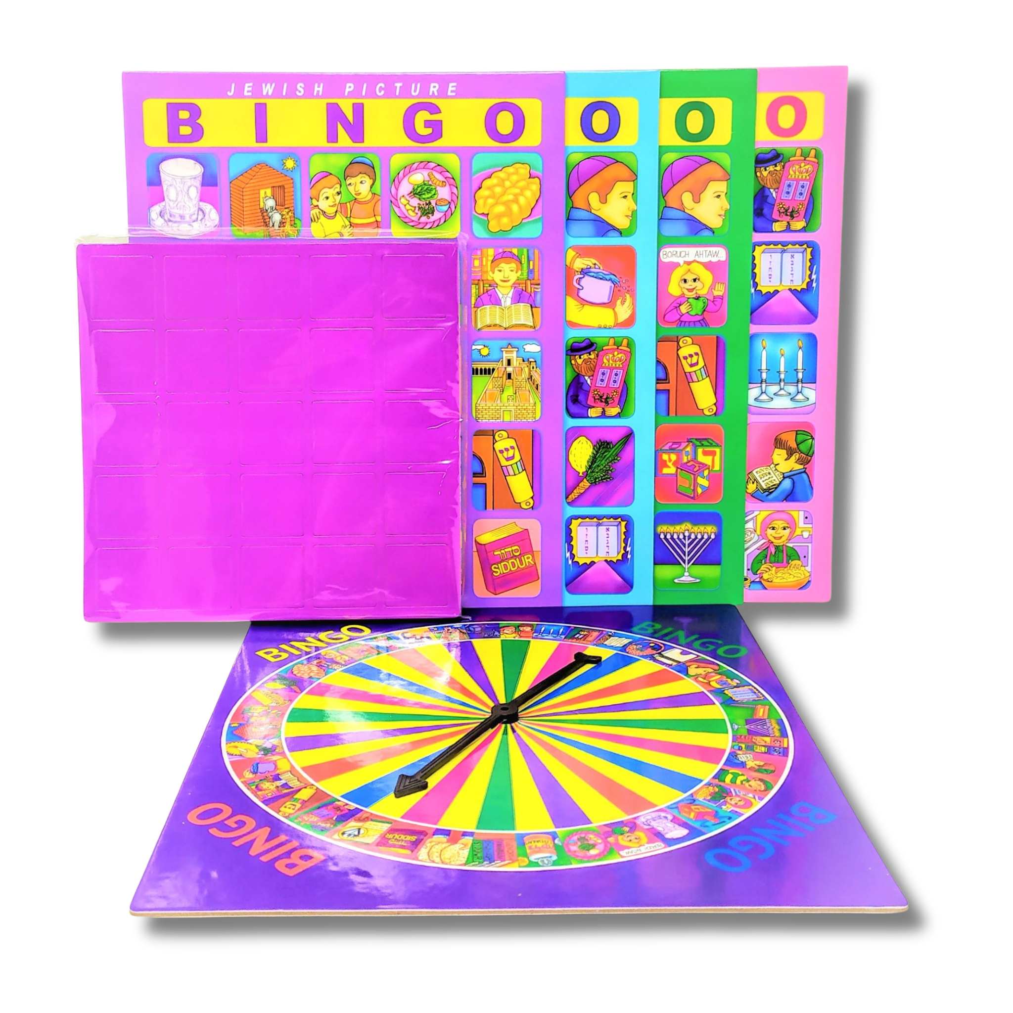 Bingo con diseños judaicos 01388