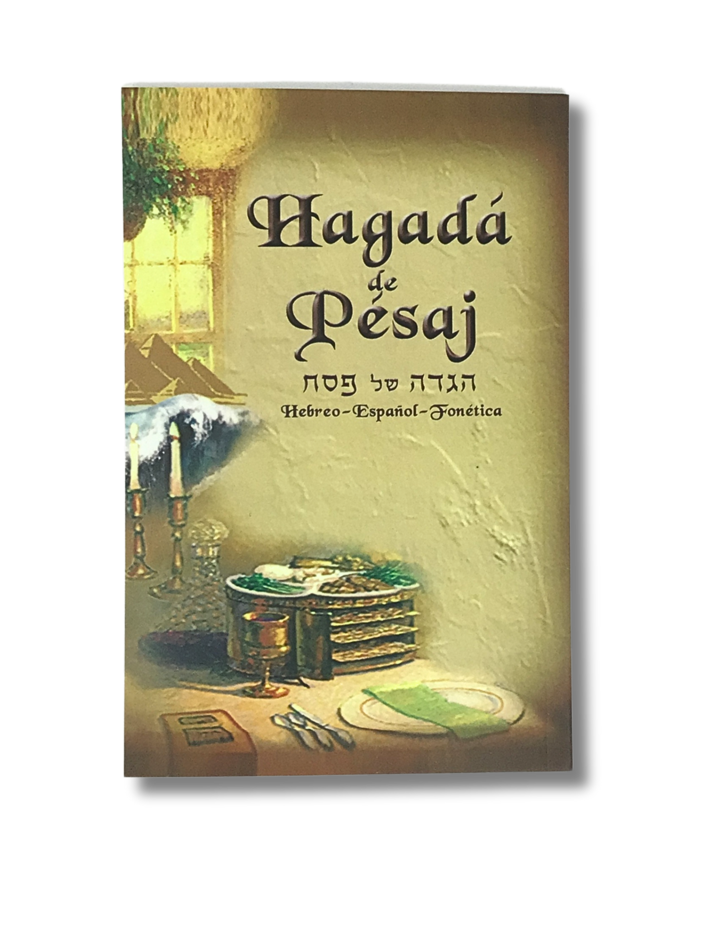 Hagada De Pesaj Editorial Pasta Blanda Hebreo, Español Y Fonetica