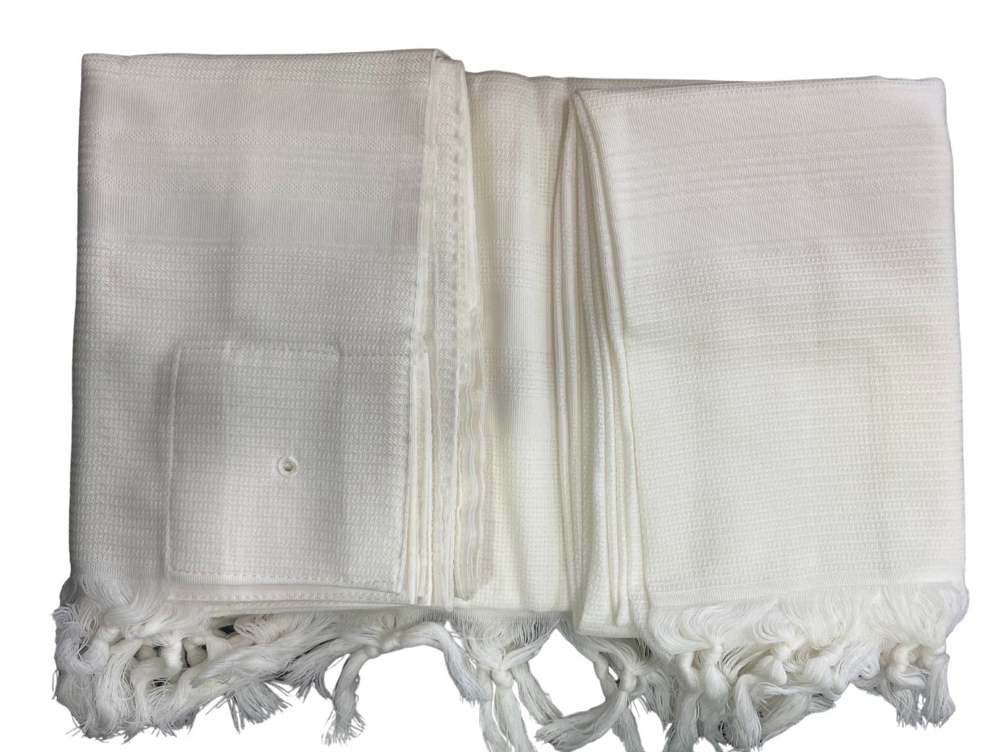 Talit Gadol LANA Antideslizante Talla 50 Blanco TY