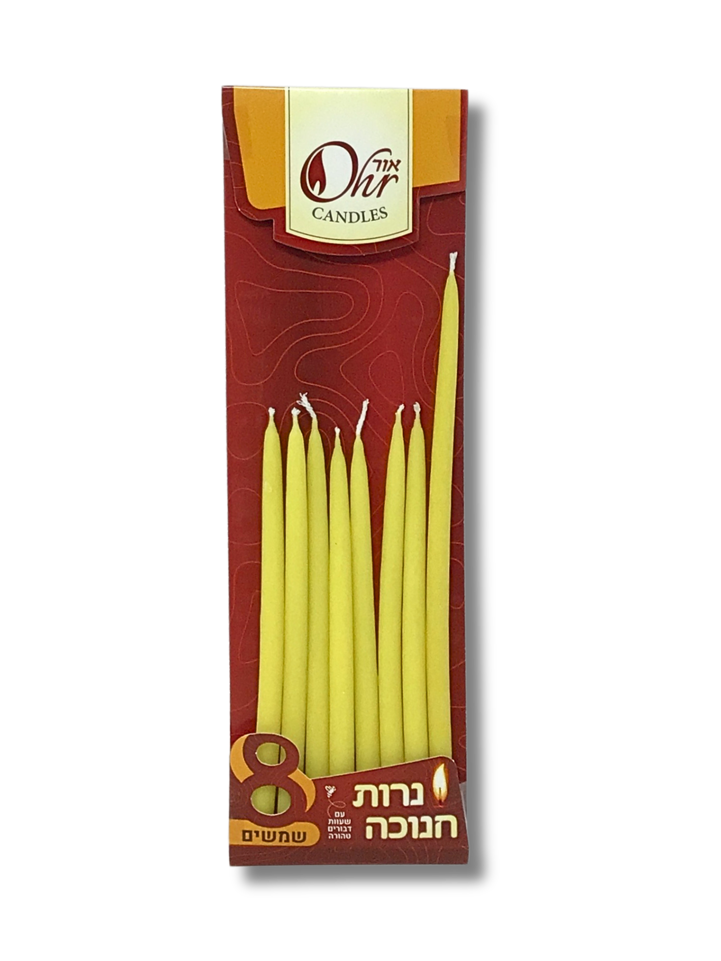 Vela shamash cera de abeja 11430 Ohr