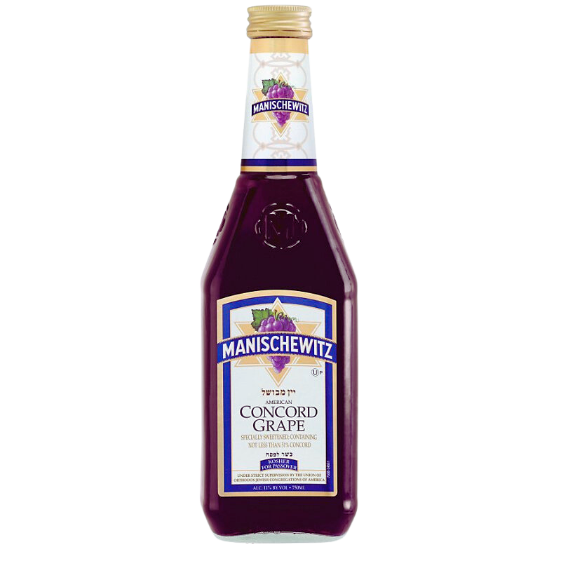 Vino tinto dulce Manischewitz (envio) 750ml