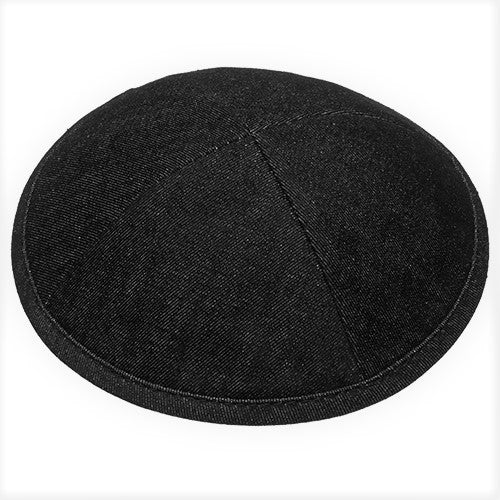 Kipa Mezclilla Negra 19cm 16024 - Libreria Jerusalem Centro