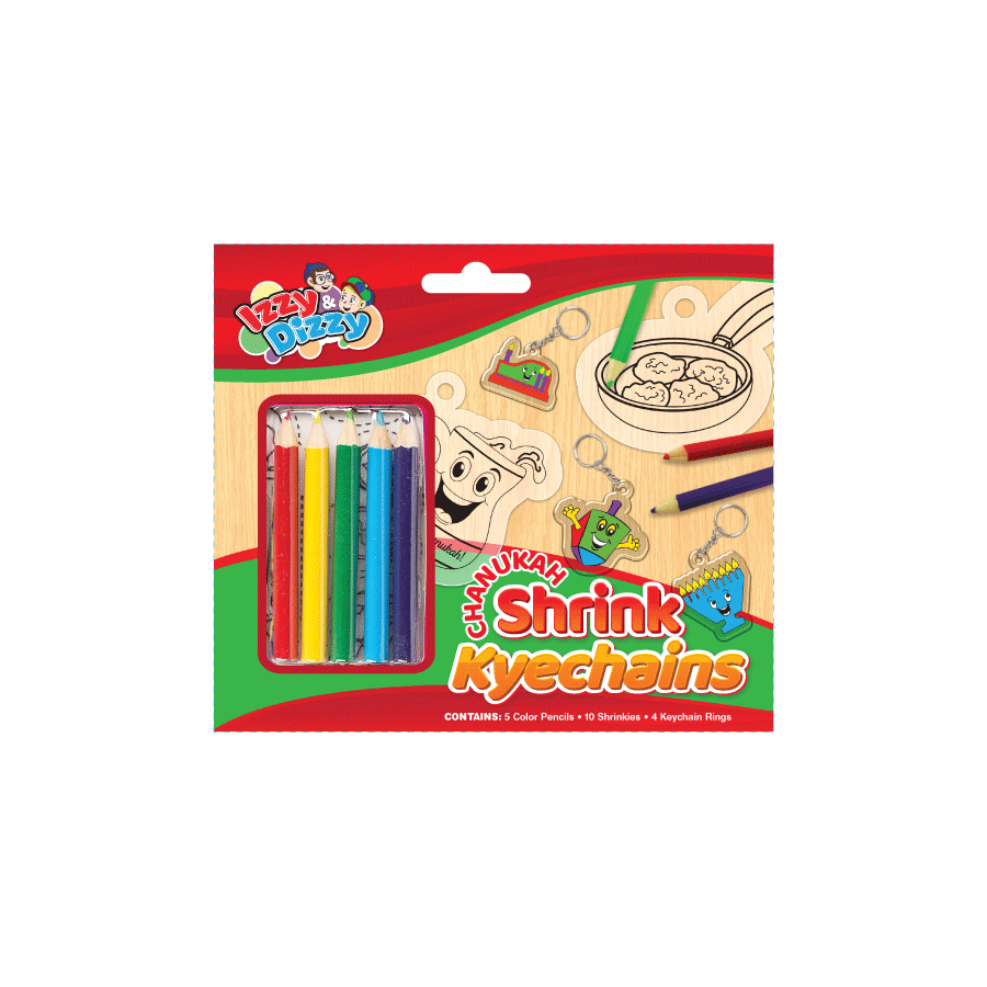 Colored Pencils, Keychains with Worksheets 78252