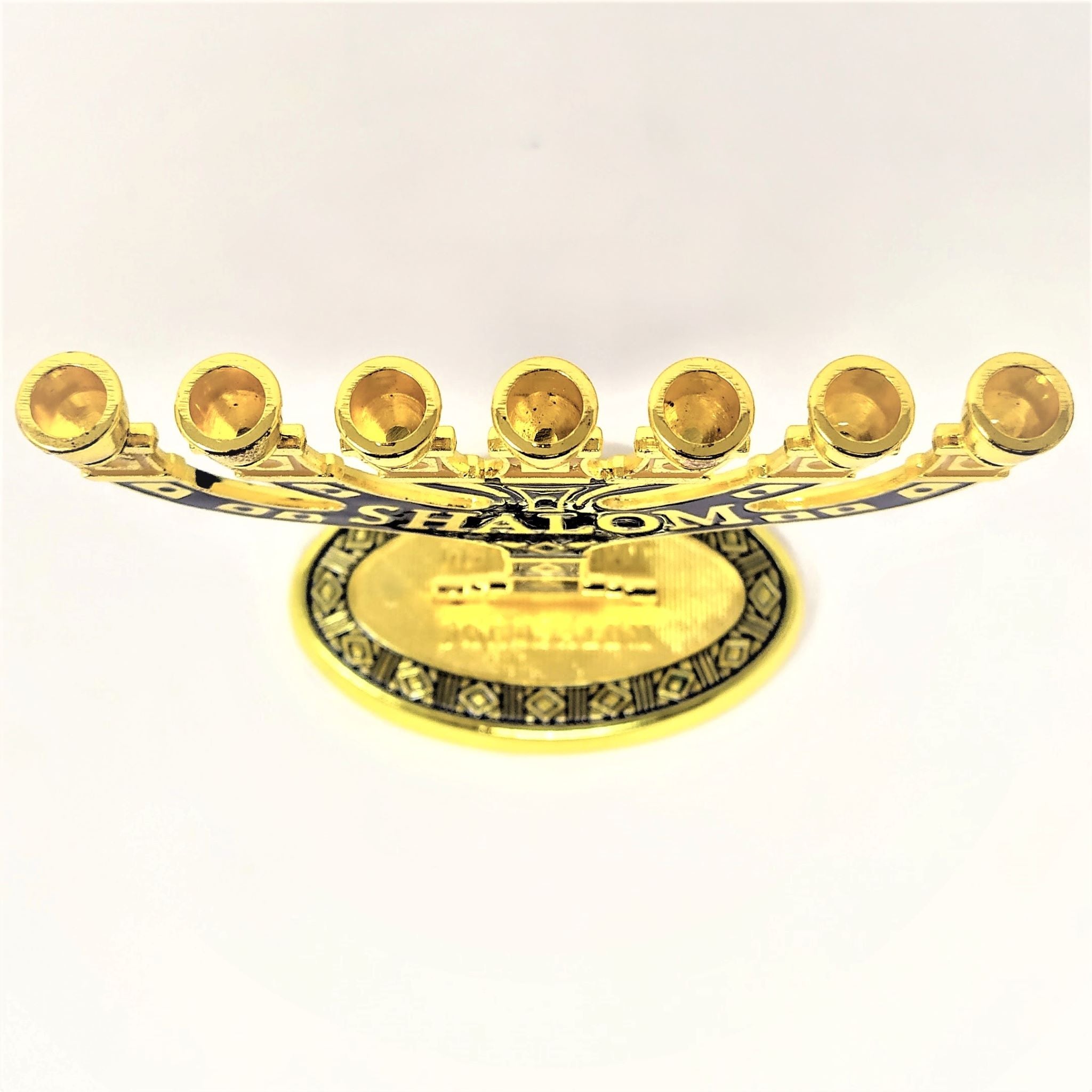Menora 7 brazos Shalom 10.2cm 96132