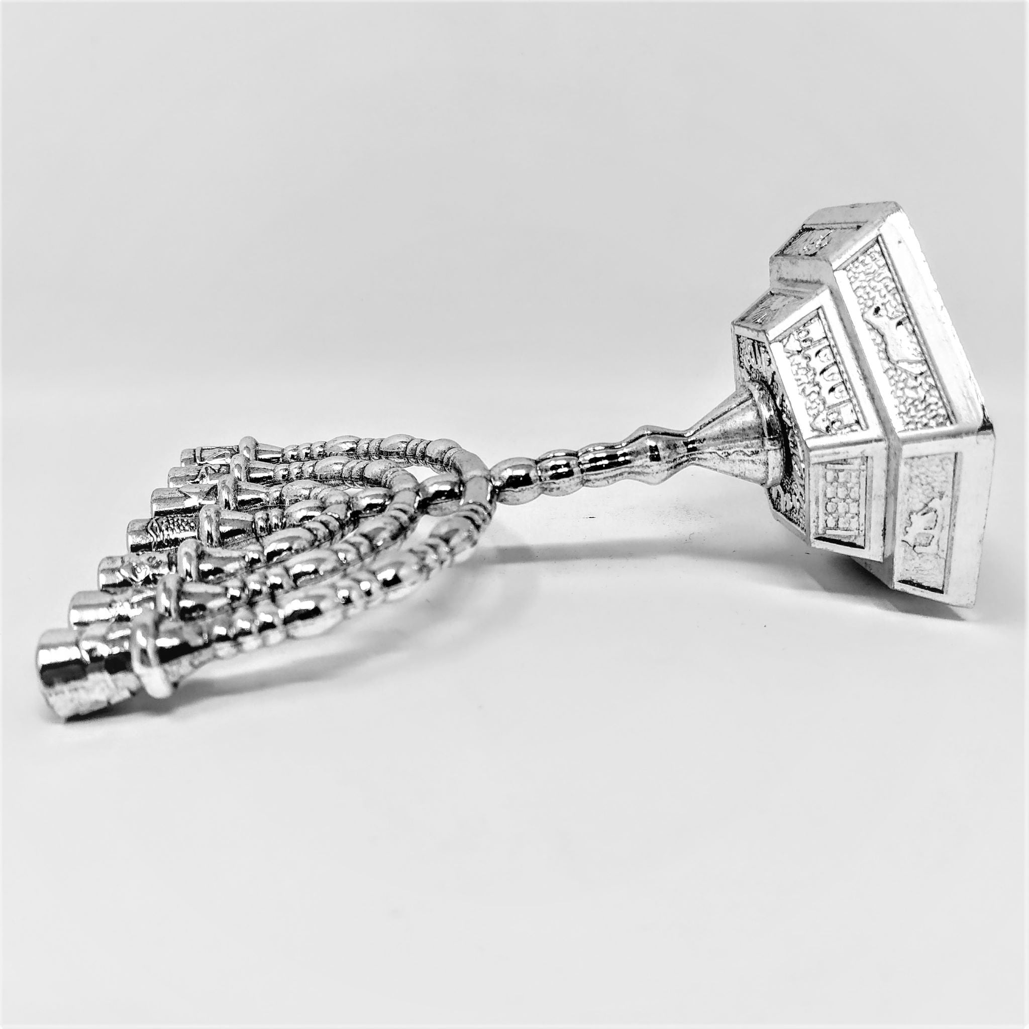 Menora 7 brazos 12 tribus 13 cm Plateado Mate 96140