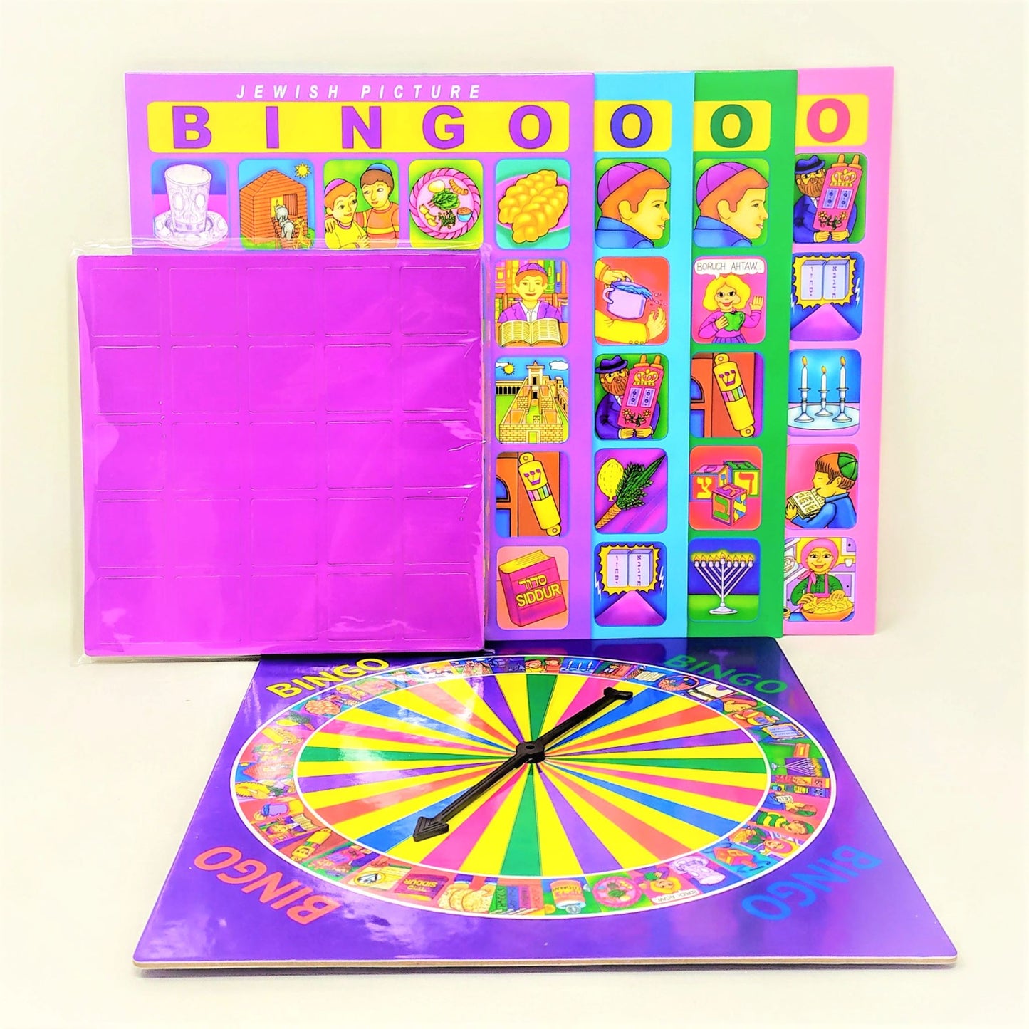 Bingo con diseños judaicos 01388