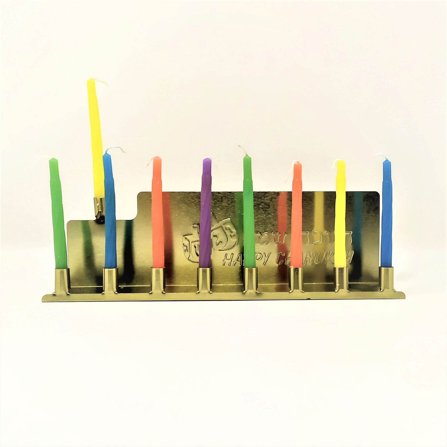 Janukia 9 Brazos Metalica Sencilla para velas 05603
