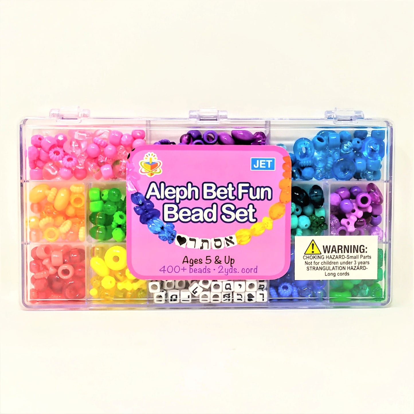 Juego de joyeria Alef Bet con cajita 01016
