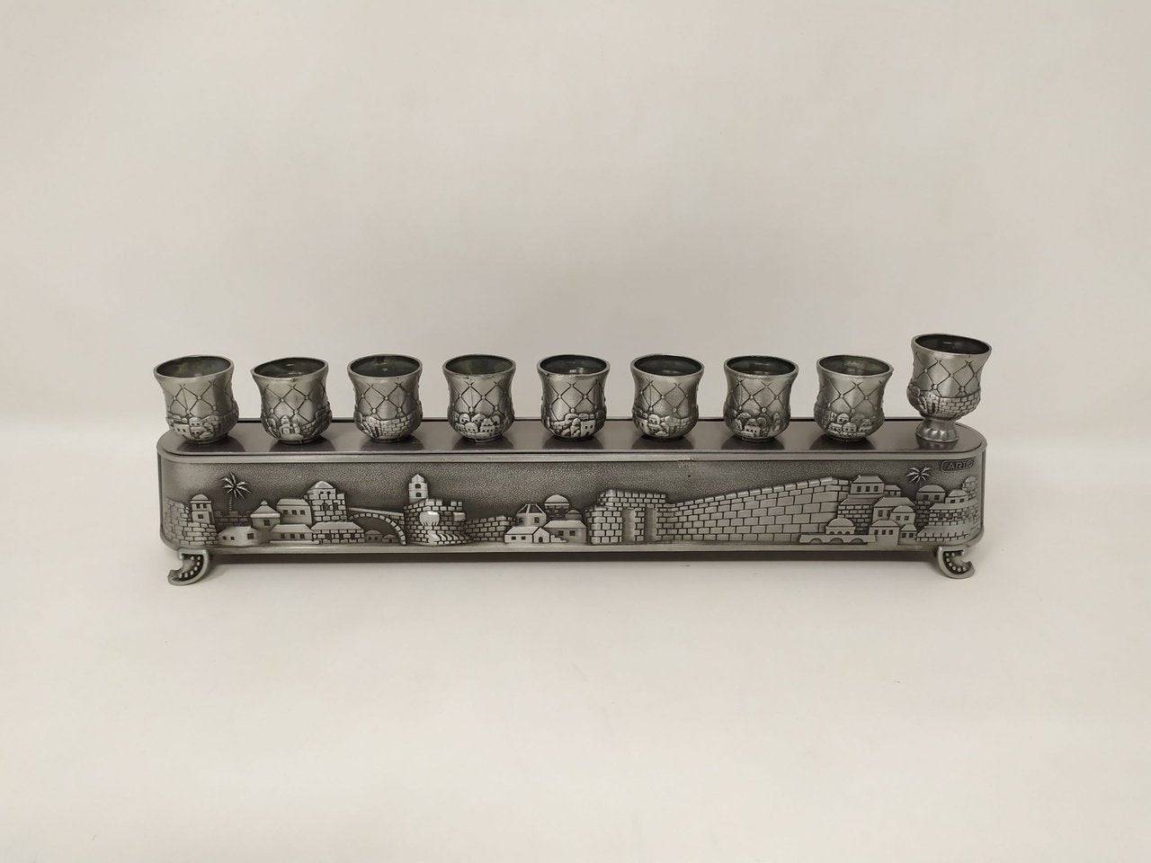 Janukia Pewter Flip - Libreria Jerusalem Centro