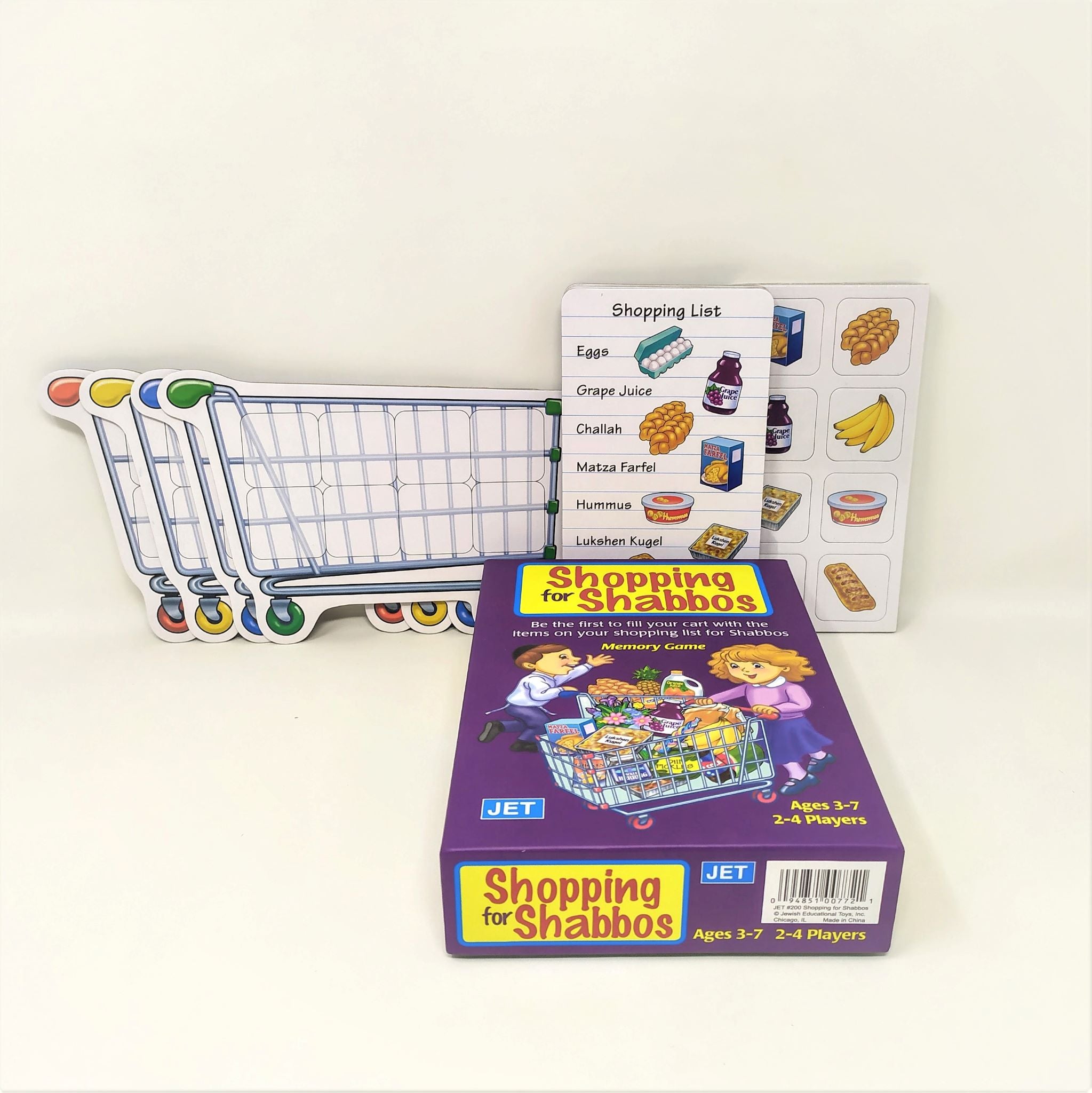 Juego de memoria Compras para Shabat 00772