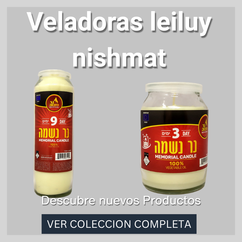 Veladoras Leiluy Nishmat