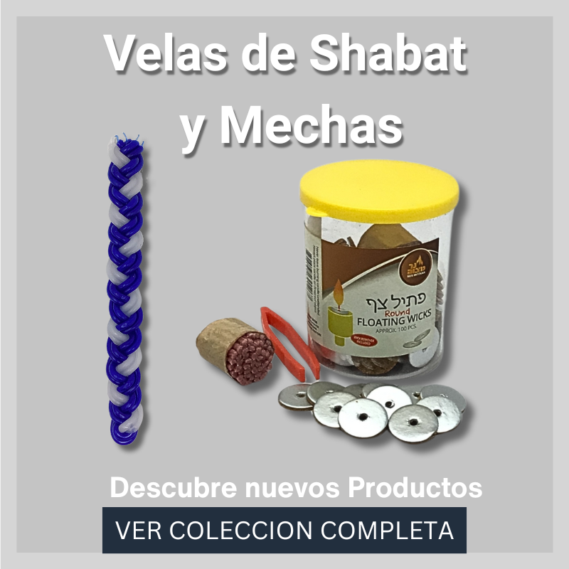 Velas  de Shabat y Mechas