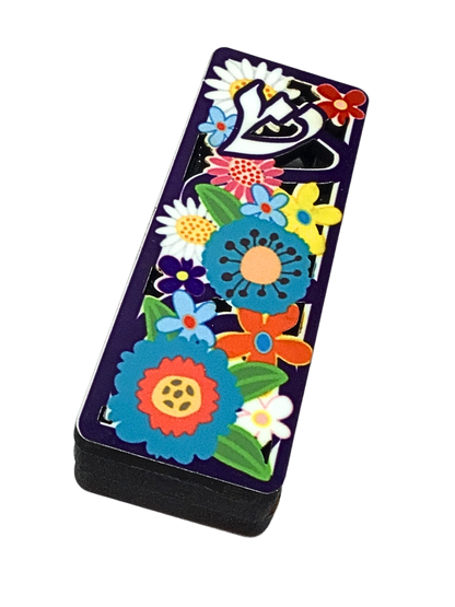 Case for decorated wooden mezuzah 09025