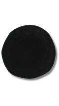Kipa terciopelo negro talla 6, 4 partes 15603 sin seret