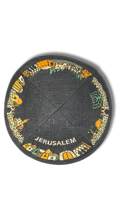 Kipa Lino ciudad de Jerusalem 18123 mod. 1