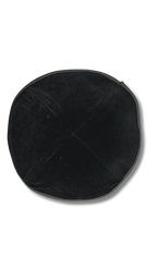 Kipa Terciopelo Negra felpa Talla 7 de 4 Partes 15624