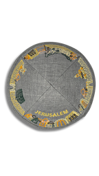 Kipa Lino ciudad de Jerusalem 18115 mod. 4