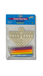 Crea tu propia janukia de madera 5122