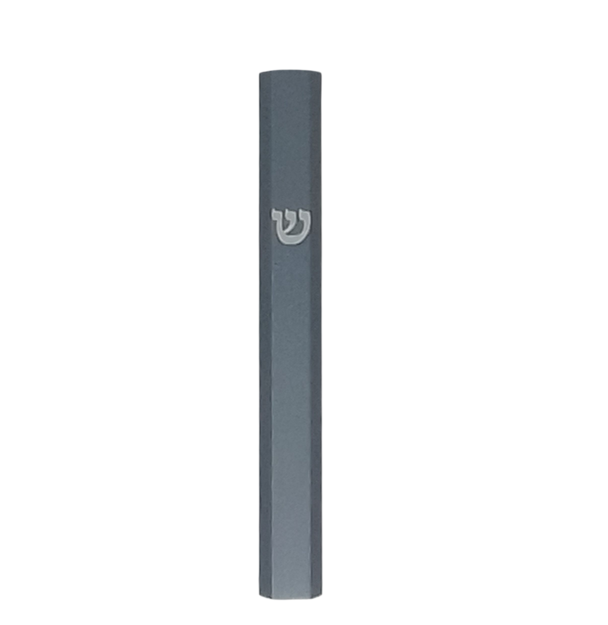Mezuzá Aluminio Gris – 12.5 cm – SC1209I
