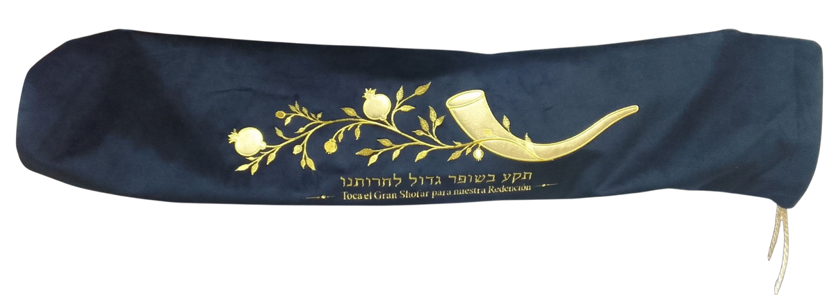 Funda para shofar Extra Large adornada