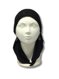 Kisui Rosh licra negra bordada 10059