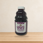 Jugo Kedem envase de plástico 946ml 32Oz — ambientación en estudio claro