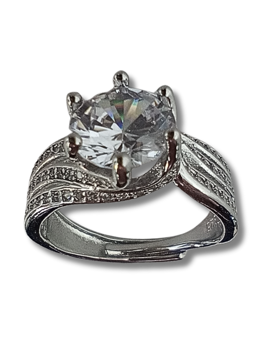 Anillo con zirconia para Jupa 11026