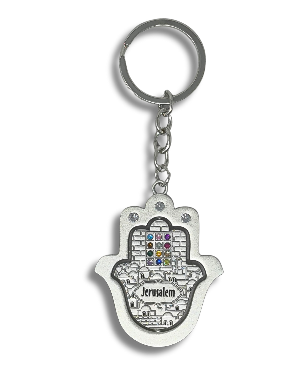 Llavero Hamsa Joshen y Jerusalem 35685