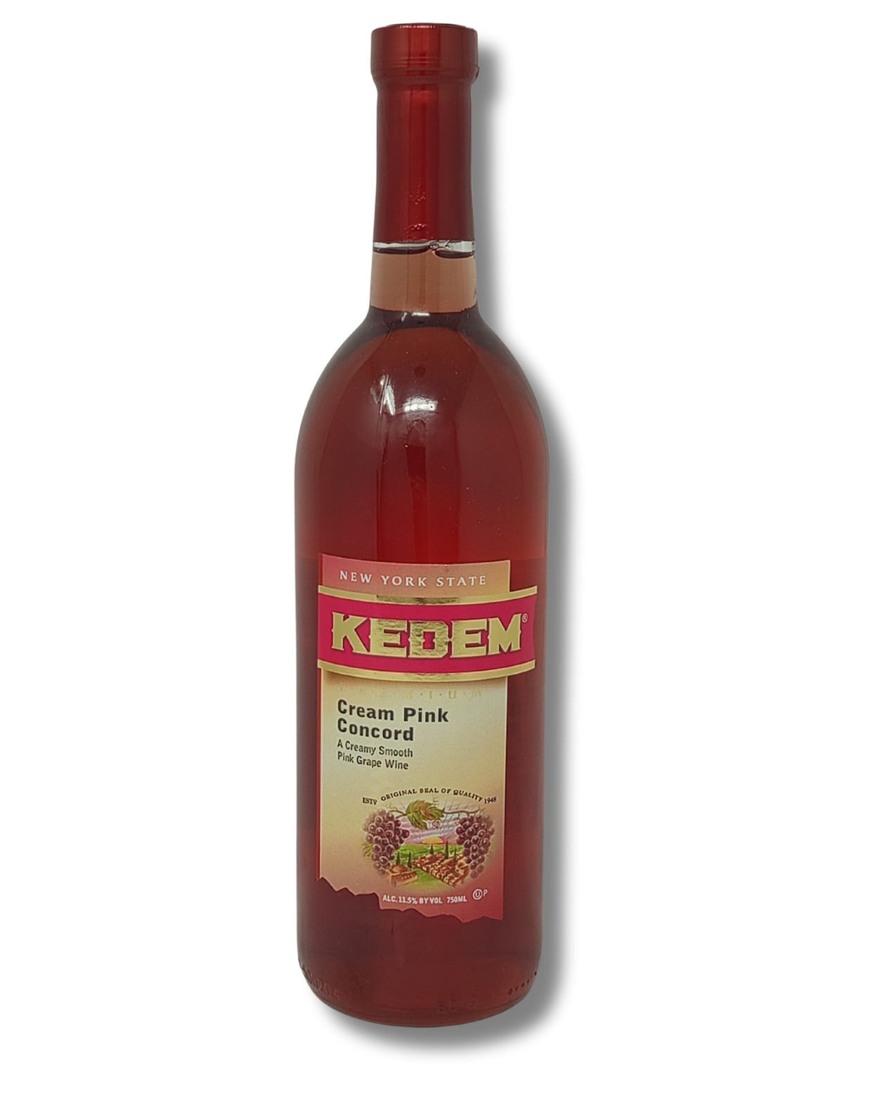 Vino tinto dulce Kedem Cream Pink Concord 11.5% 750ml