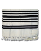 Talit Gadol LANA Antideslizante Talla 70 Negro TY