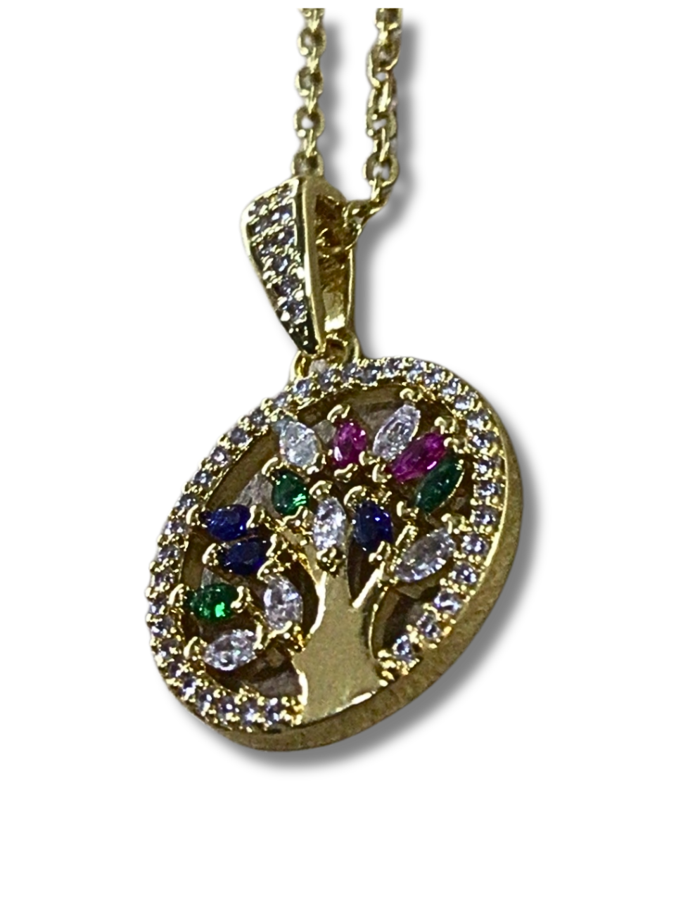 Tree of Life Necklace / Assorted Colors 12010