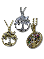 Collar arbol de la vida / colores surtidos 12010