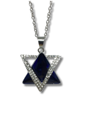 Collar Maguen cristal azul 12013