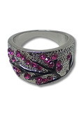 Anillo arbol de vida talla 6 rojo 12022