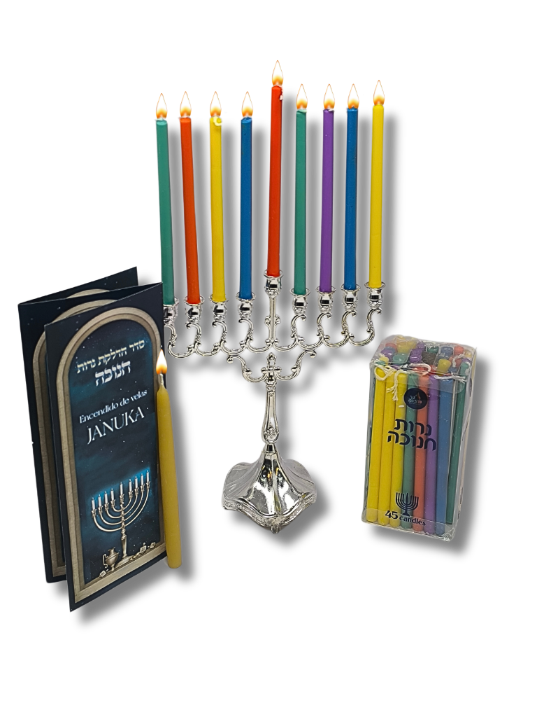 Set of 30217 hanukiah with 28003 candles
