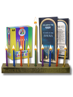Juego, set o kit de janukia 30251 con Velas 28001